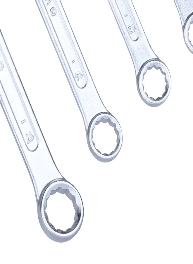Taparia CSS6 Steel 8 to 17 Combination Spanner Set (Silver, Pack of 6) - Image 3